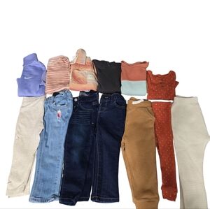 Assorted Kids Clothing Bundle Size 24mo & 2T